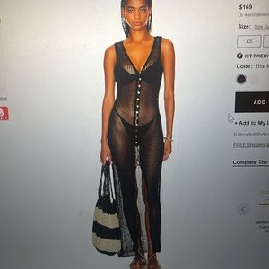 Never been worn Lspace Adrift Midi Dress